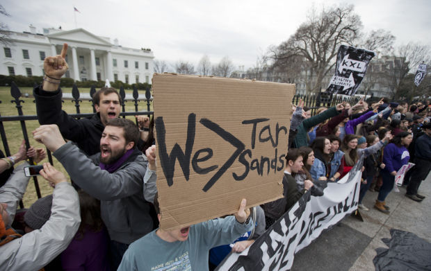 Keystone XL Pipeline Protest